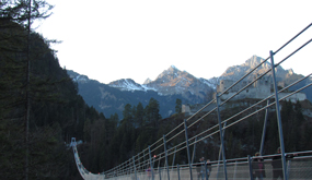 Hängebrücke Swiss Rope
