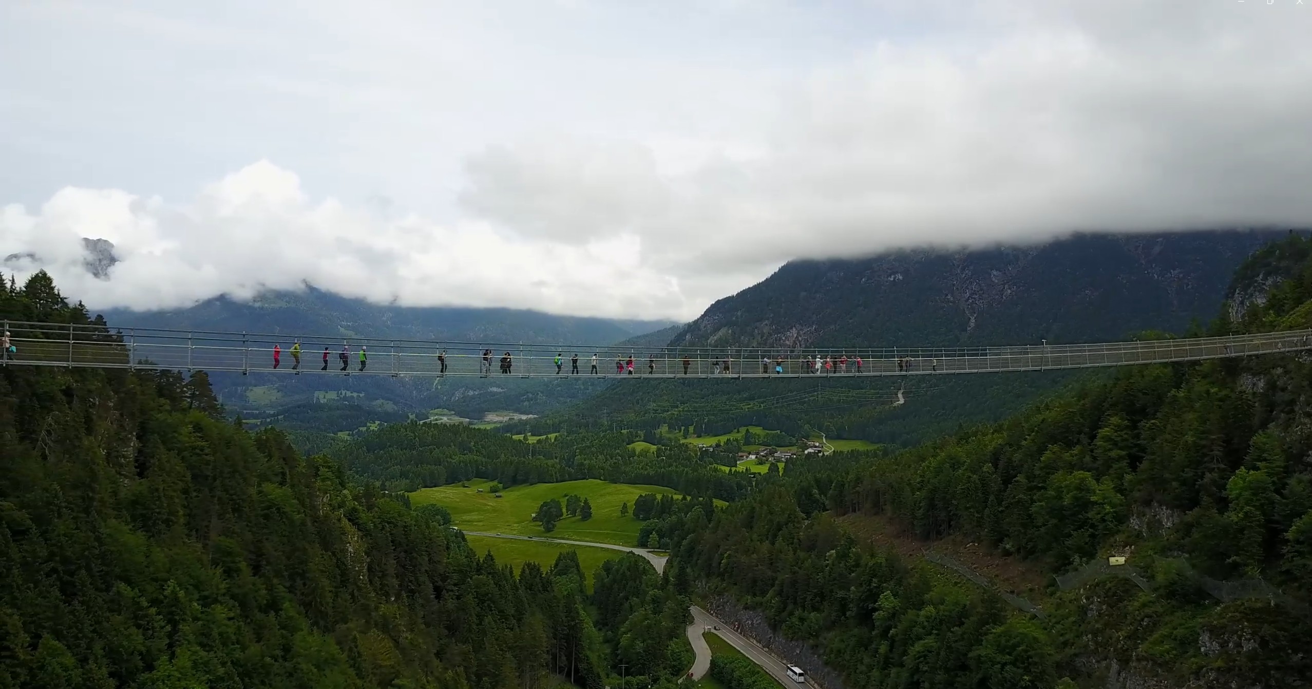 SWISSROPE Hängebrücke