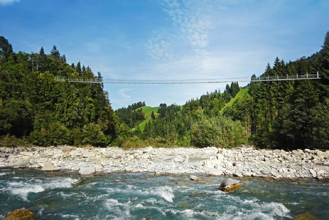 Hostalden Hängebrücke 1